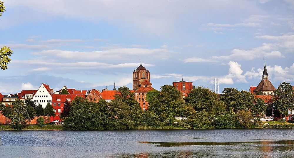 Blick über Stralsund