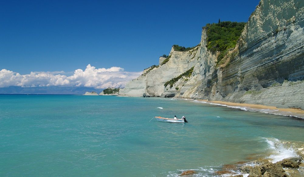 Küste von Korfu
