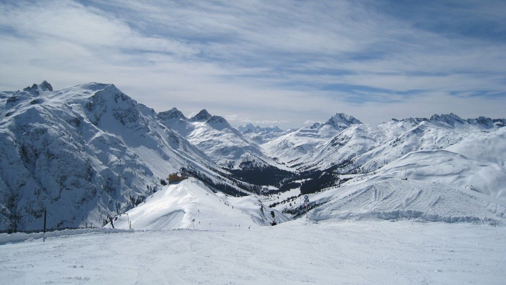 Winter im Skigebiet Arlberg