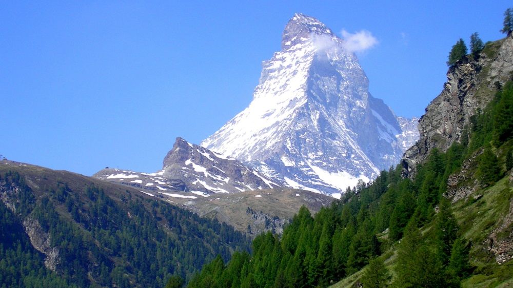 Das Matterhorn in Zermatt