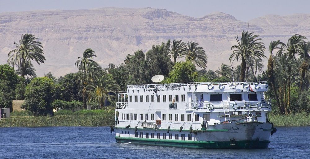 Schiff auf dem Nil