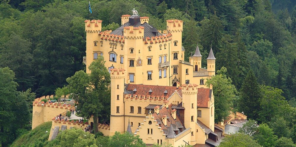 Schloss Hohenschwangau in Bayern