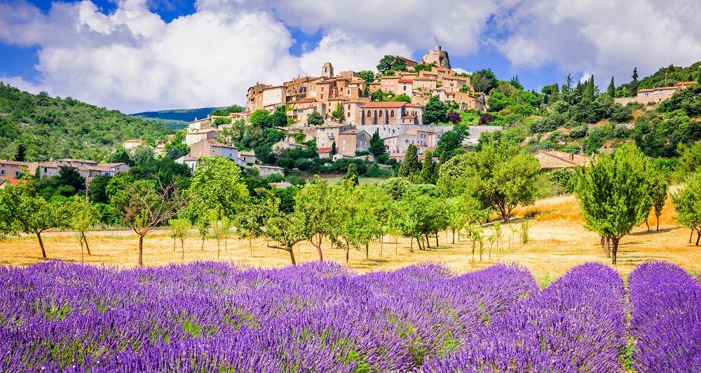 Blick über die Provence