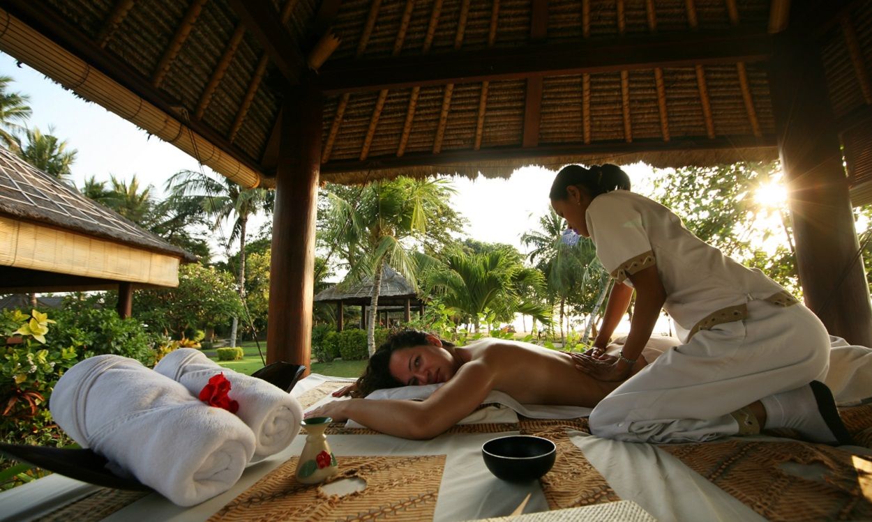Massage bei einem Urlaub auf Bali