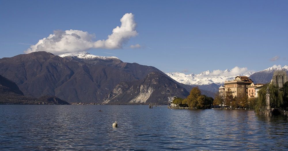 Der Lago Maggiore in Italien