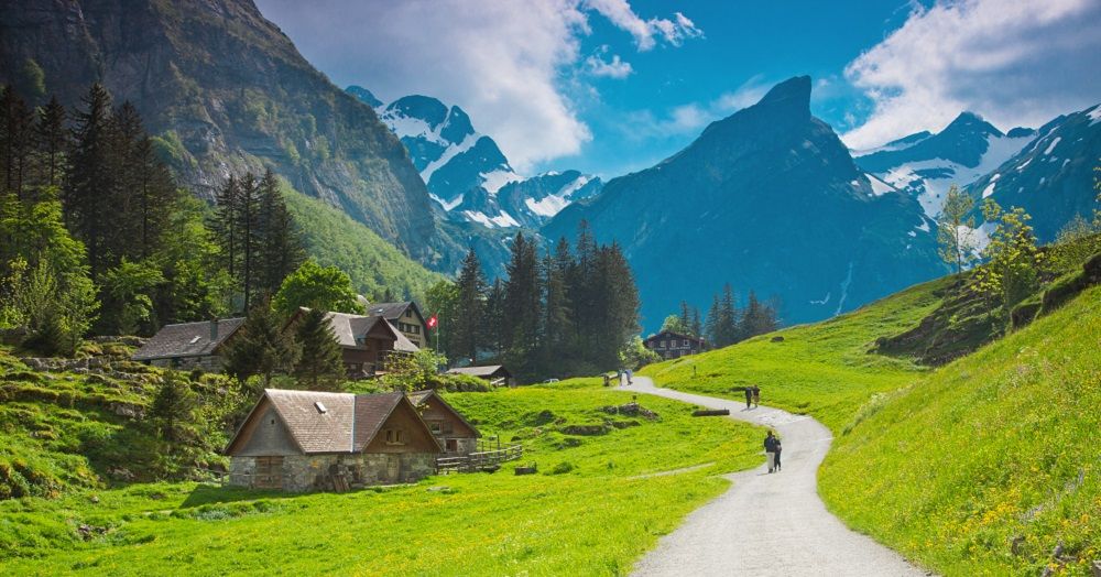 Herrliche Urlaubsregionen in der Schweiz