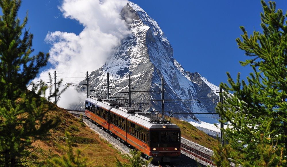 Zug in der Schweiz